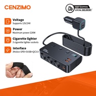 9 in 1 Cigarette Lighter Splitter 226W USB Fast Electric Car EV Car Charger Fast Charging