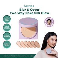 UNGU Luxcrime Blur & Cover SILK GLOWtwo way cake 8.5g (Purple)