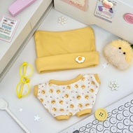 20cm cotton Doll Clothes 20cm cotton Doll Clothes Pajamas Set Series Normal Body Cute Fat Body Repla