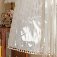 Japanese Style Half Curtain Window Curtain Balcony Door Curtain Kitchen Living Room Bedroom Floating