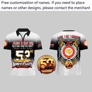 52ND / AKP -ALPHA KAPPA RHO VENI VIDI VICI -I CAME, I SAW, CONQUERED 3D POLO TSHIRT-FREE CUSTOM NAME