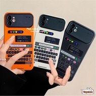 Infinix Smart 8 7 5 2020 Hot 40i 30 30i 30Play 20 20i 20Play Spark Go 2024 Note 12 G96 Hot 8 10 Lite Hot 12 11 10 Play Ins Love Keyboard Large Window Lens Phone Case Soft Cover