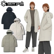 日本優惠預訂 3色選 snow peak logo 700蓬 中長款羽絨外套