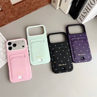Colorful Love Card Insertion Phone Case for Huawei P60 P60Pro P70 P70Pro P70ART Mate60 Mate60Pro mat