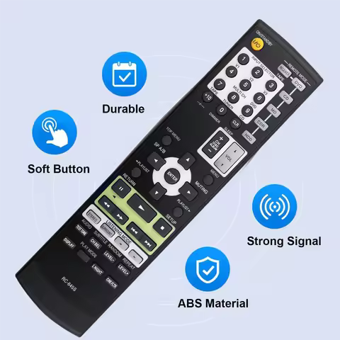 Y16A RC-645S Replace Remote Control for Onkyo Home Theater System HT-S4100 TX-SR304 TX-SR304S HT-S41
