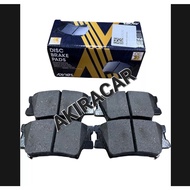 Rear Brake Pads CAMRY (ACV40) '07-19 (ASV50) 2.5 '12 ES SPORT '15 AVDICS (A2N130)