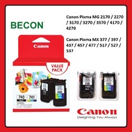 CANON PG-740 / 740XL / CL-741 / 741XL / COMBO SET INK CARTRIDGE [100% ORIGINAL]