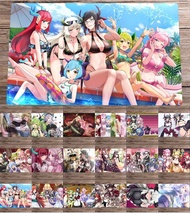 YuGiOh Playmat Dragonmaid Girls TCG CCG Mat Trading Card Game Mat Anime Board Game Playmat Desk Pad &amp; Free Bag Mousepad