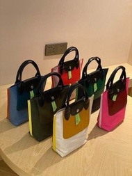 Longchamp龍驤 replay3.0拼色迷你托特真皮 羊皮拼尼龍 手拿包 手提袋 斜挎包 單肩包 通勤 生日禮物 節日 情人節 Crossbody bag shoulder bag commut