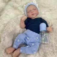 18 นิ้วสําเร็จรูปตุ๊กตาเด็กทารก Reborn ตุ๊กตา Pascale เหมือนจริงทารกแรกเกิดตุ๊กตา Handmade 3D ผิวที่