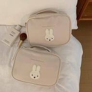 Japan Japan Miffy Compartment Storage Bag Travel Toiletry Bag Portable Cartoon Cute Cosmetic Bag