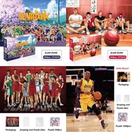 500-1000pcs SLAM DUNK Adult Kids Educational Jigsaw Puzzles GUNDAM/Kobe Anniversary Edition Puzzle Toy Gift