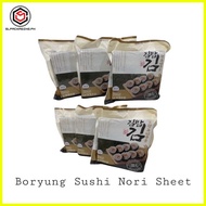 ◆ ◇ ☎ ♞,♘,♙Boryung Sushi Nori Sheets Kimbap 100pcs/sheets