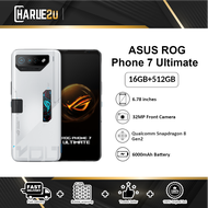 Asus ROG Phone 7 Ultimate Smartphone (16GB RAM+512GB ROM) |  Original Asus MAlaysia