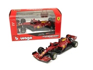 Bburago Model Car Sport 1:43 2020 Ferrari Racing SF1000 Formula One F1 5 Sebastian Vettel Bburago Mo