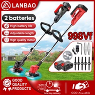 【Ready Stock】998VF Mesin Rumput Bateri Grass Cutter Cordless Grass Trimmer Lawn Mower Electric Pemot