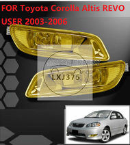 1คู่สีเหลืองหมอกหลอดไฟสำหรับ Toyota Corolla Altis 2003 2004 2005 2006 /REVO ผู้ใช้2003-2005 Camry 20