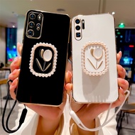 Square Bracket Case For Huawei P60 Pro P50 Pro P40 Pro Plus P30 Pro P20 Pro P30 Lite Pura 70 Pro Plu