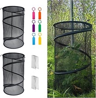 Pop Up Plant Covers 3 Pack - Instant Garden Protection with 12 Pins & 6 Labels | Insect Bird for Veg