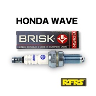 หัวเทียน BRISK COPPER RACING แกนทองแดง HONDA WAVE Spark Plug (C01RA) รองรับทุกน้ำมัน
