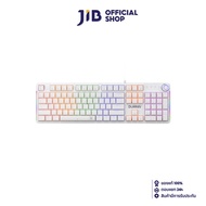 KEYBOARD (คีย์บอร์ด) NUBWO X800 DURINN (WHITE) (BLUE SWITCH - MINI RGB - EN/TH)