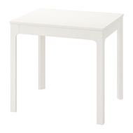 EKEDALEN 延伸桌, 白色, 80/120x70 公分