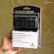 Audio Mixer Mini 4 Channel Behringer Micromix MX400 - 4 Cxxnel Line