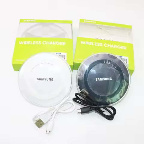 Samsung 5V 2A Wireless Charger 10W QI Charge Pad For Galaxy S6 S7 Edge S8 S9 S10 Plus S20 S21 FE S22