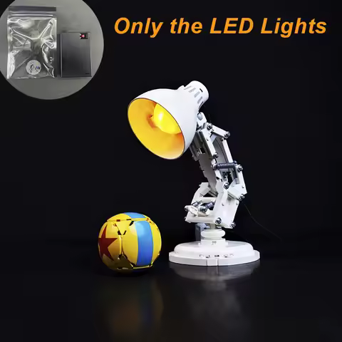 LED Light Set for LEGO 21357 Pixar Little Desk Lamp Block Building Blocks DIY Lamp Toys(Not Include 