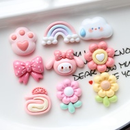 Cute Flower Bowknot Jibitz design Accessories My Melody Jibbits Charm Rainbow Cloud Jibits designks 