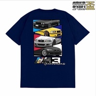 Sakazuki T-Shirt 2025 BMW E30 E46 E92 M3 GENERATION Automotive T-Shirt