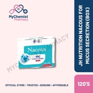 JH Nutrition Nacous NAC (N-Acetyl Cysteine) 300mg 120's - Buang Kahak, & Sesuai untuk Kahak Degil