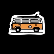 Camp Sticker Kamper Van