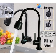 Kitchen Faucet 360° Kitchen Faucet Flexible Pull Sink Faucet with Sprayer Kitchen Faucet 2 Modes Kit
