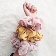 Scrunchie hijab Bun Hair Tie/ getah rambut scrunchies