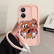 GANTUNGAN Casing hp for VIVO Y36 4G Y36 5G Y27 4G Y27 5G Y27s Y77T Y78 5G Y78 Plus 5G Case Boxing pa