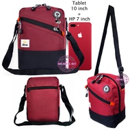 Tas HP Tablet 10 inch Soren Selempang Mini Elbrus