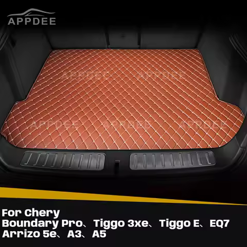 For Chery Boundary Pro、Tiggo 3xe、Tiggo E、EQ7、Arrizo 5e、A3、A5 Custom Car Trunk Mat Cargo Liner Auto I