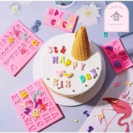 Mold Silicone Jelly Fondant Number Letter Print Butterfly 2322 2323 2191 2286 2287