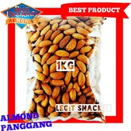 1Kg Kacang Almond Roasted Blue Diamond Kupas Utuh / Almond Panggang 1 Kg Tanpa Kulit / Almon Oven