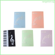 RAN Practical Music Binder Sheet Music Folder Music Stand Accessories 4 Pages Expanded for Music Student Piano Performan