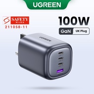UGREEN USB Charger 100W GaN Charger Fast Charging USB Type C PD Charge for iPhone 14/13/12 Safety Ma