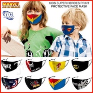 Kids Mask Marvel Avengers Spiderman Batman Superman Ironman Captain America Punisher Deadpool Flash Hulk