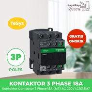 Contactor Contactor 3 Phase 18A (M7) AC 220V LC1D18M7