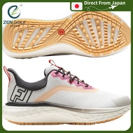 FJ Quantum Textile Lace Golf Shoes for Women - Cream/Pink