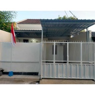 Pagar plat minimalis /pagar besi hollow lipat