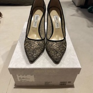 Jimmy Choo 跟鞋/ Romy 85 / XIA / Black