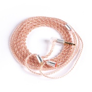 KBEAR 4 core Copper cable with metal interface 2 pin/QDC/MMCX with 3.5MM Connector for KBEAR KB06 ZS