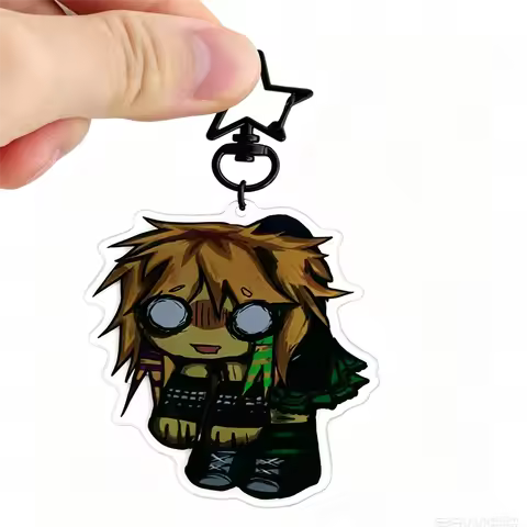 Scene Noob keychain Forsaken Acrylic Charm Cute cartoon game Character pendant