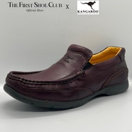 Kangaroo Men Premium Leather Casual Slip-On Low Cut Vintage Boot Shoes Kasut Lelaki Kulit Boot 9104